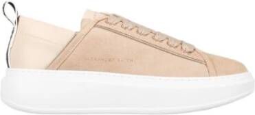 Alexander Smith Stijlvolle Sneakers voor Mannen en Vrouwen Beige Dames