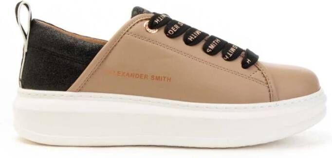 Alexander Smith Wembley Dames Sneakers Aeayecd14ubk Stijl Beige Dames