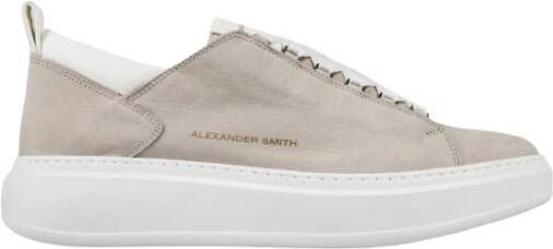 Alexander Smith Wembley MAN Light Grey White Gray Heren