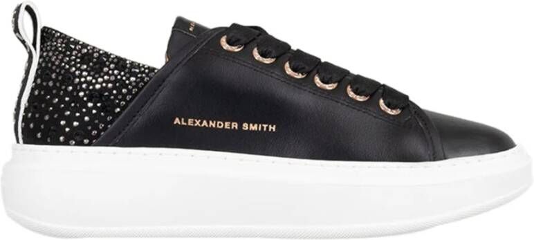 Alexander Smith Wembley Sneakers met Strass Black Dames