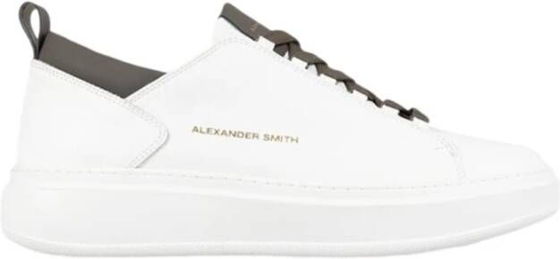 Alexander Smith Wembley Sneakers White Heren