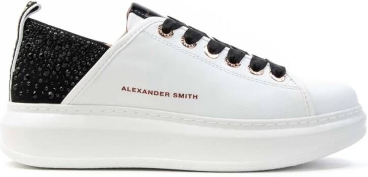 Alexander Smith Wembley Sportieve Elegante Sneakers White Dames