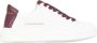 Alexander Smith Wit Bordeaux Leren Sneakers White - Thumbnail 7