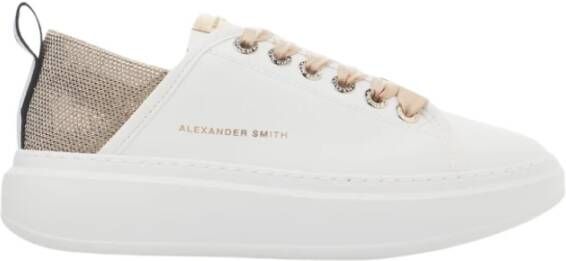 Alexander Smith Wit Koper Wembley Vrouw Sneakers White Dames