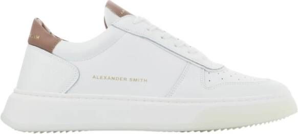 Alexander Smith Witte Kamel Sneakers Multicolor Heren