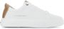 Alexander Smith London Sneakers met Contrasterende Tong en Achterkant White Heren - Thumbnail 8