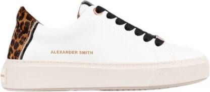 Alexander Smith Witte Mac Sand Jubileum Sneakers White Dames