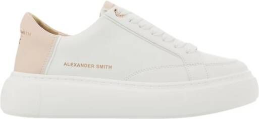 Alexander Smith witte perzik sneakers Multicolor Dames