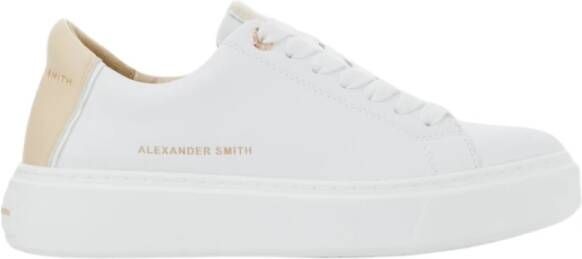 Alexander Smith Witte Roos Londen Vrouw Sneakers White Dames