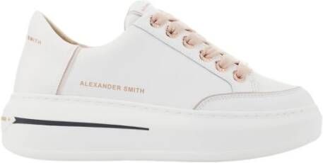 Alexander Smith Witte-Roze Sneakers LSW 1948 White Dames