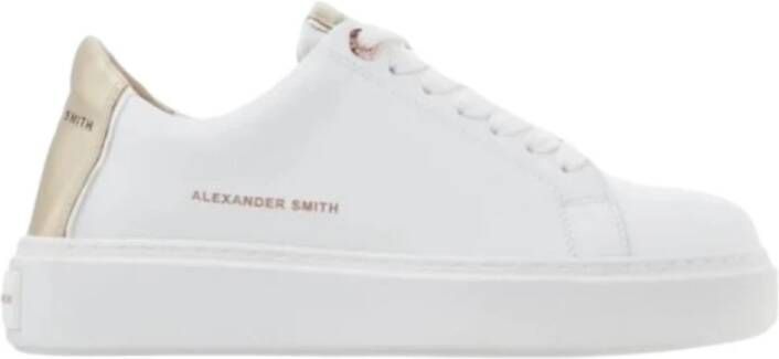 Alexander Smith Witte Sneakers Alazldw 8010.Wrs Model White Dames