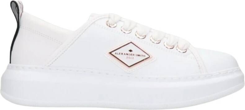 Alexander Smith Witte Sneakers voor Vrouwen White Dames