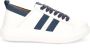 Alexander Smith Eco Wembley Leren Sneaker Wit Blauw White Heren - Thumbnail 3