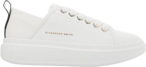 Alexander Smith Witte Wembley Vrouw Sneakers White Dames