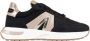 Alexander Smith Zwart Goud Runner Sneakers Black Dames - Thumbnail 1