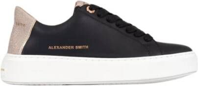 Alexander Smith Zwart Koper Londen Vrouw Sneakers Black Dames