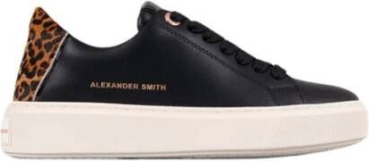 Alexander Smith Zwarte Mac Sand Londen Vrouw Sneakers Black Dames