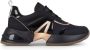 Alexander Smith Zwarte Plateau Sneakers met Gouden Details Black Dames - Thumbnail 1