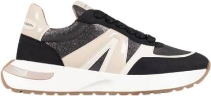 Alexander Smith Zwarte Zand Runner Sneakers Black Dames