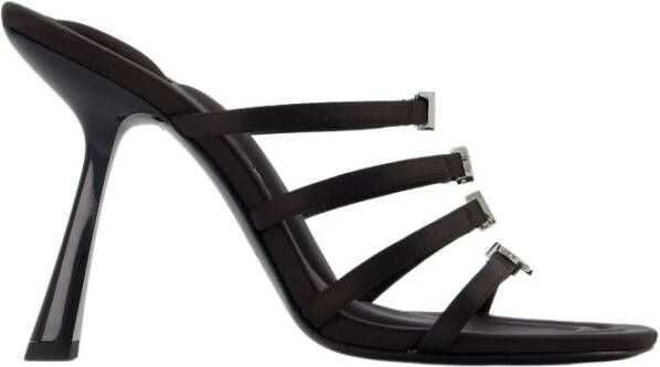 Alexander wang Kristalversierde Nala Mules Black Dames