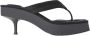 Alexander wang Jessy Kitten Heel Flip Flops Black Dames - Thumbnail 1