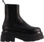 Alexander wang Leather boots Black Dames - Thumbnail 1