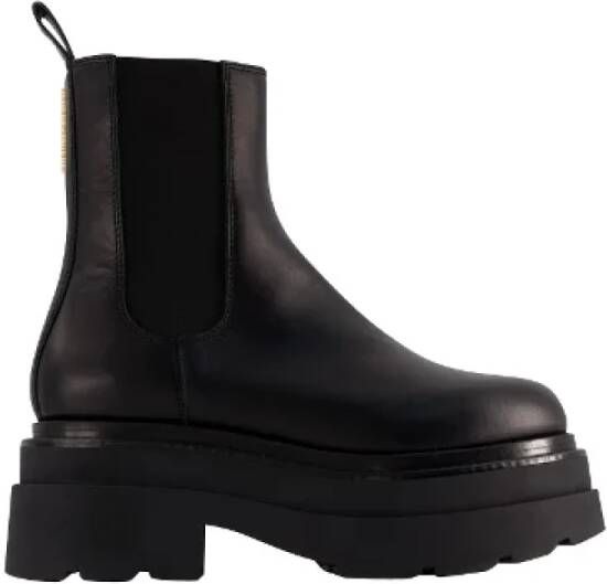 alexander wang Leather boots Black Dames