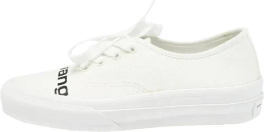 Alexander Wang Pre-owned Canvas sneakers White Dames