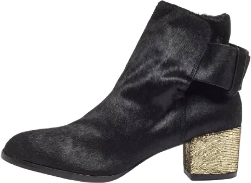 Alexander Wang Pre-owned Fabric boots Black Dames