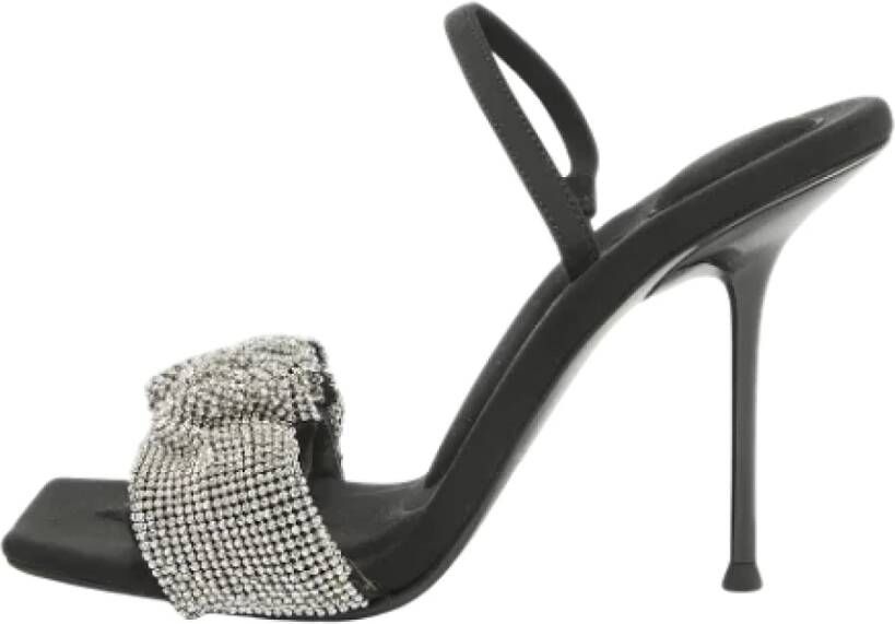 Alexander Wang Pre-owned Fabric sandals Black Dames