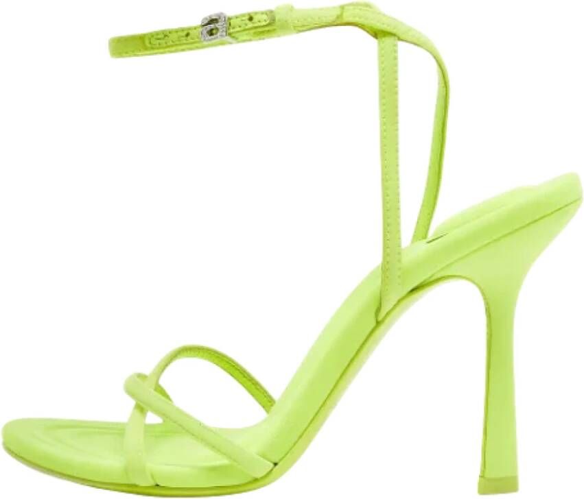 Alexander Wang Pre-owned Fabric sandals Green Dames