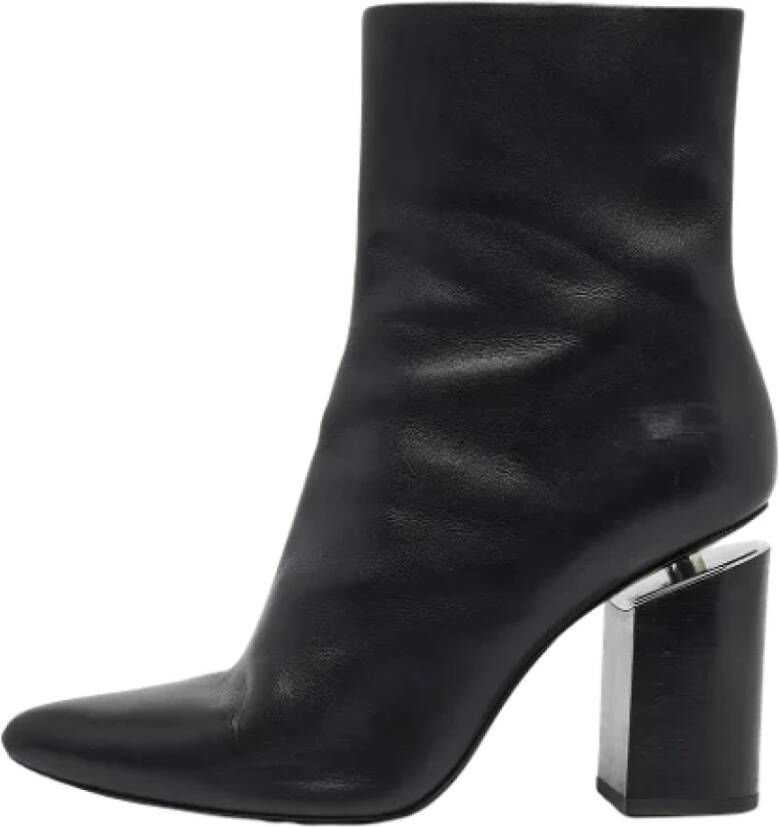 Alexander Wang Pre-owned Leather boots Black Dames