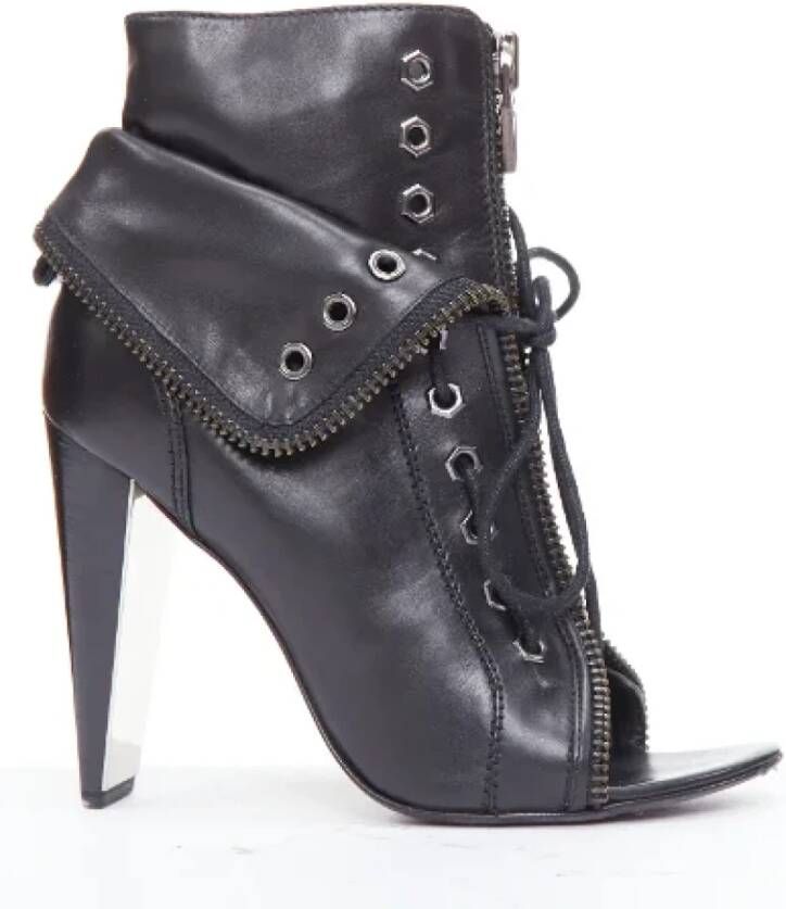 Alexander Wang Pre-owned Leather boots Black Dames