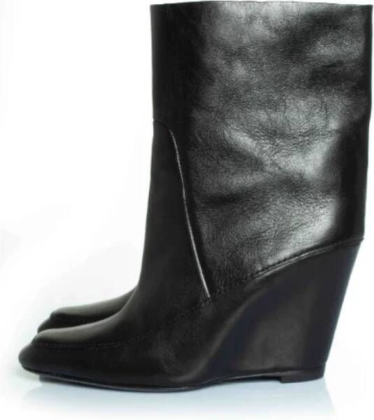 Alexander Wang Pre-owned Leather boots Black Dames