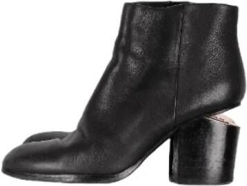 Alexander Wang Pre-owned Leather boots Black Dames