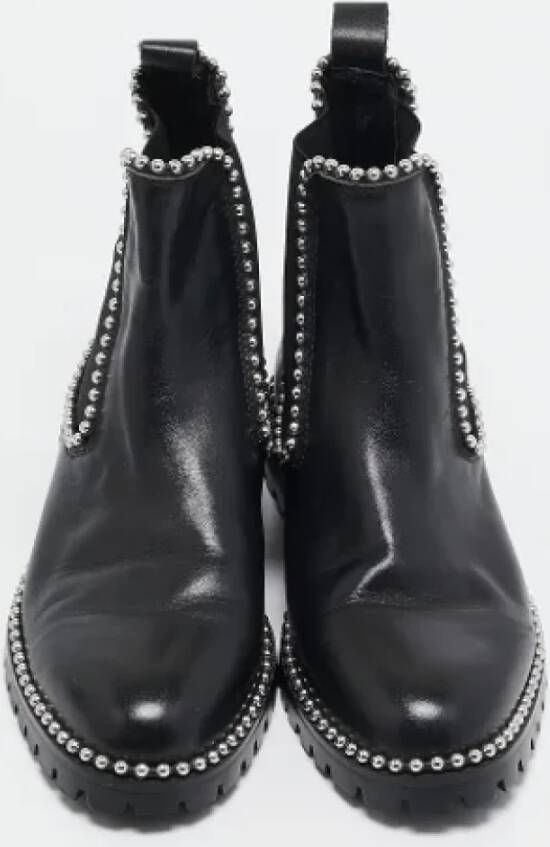 Alexander Wang Pre-owned Leather boots Black Dames