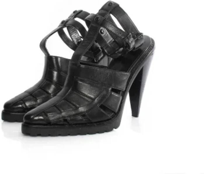 Alexander Wang Pre-owned Leather heels Black Dames