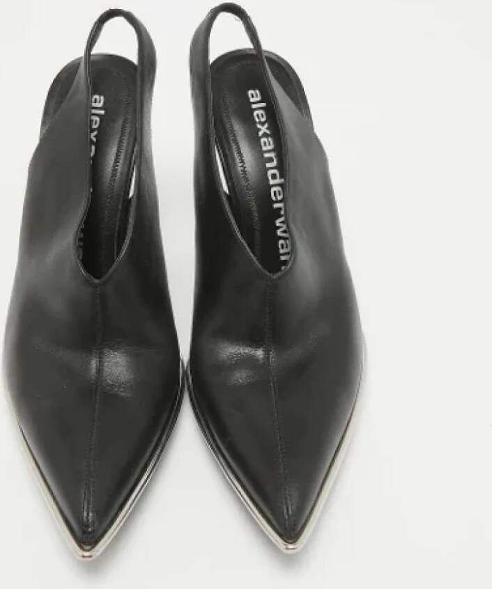 Alexander Wang Pre-owned Leather heels Black Dames