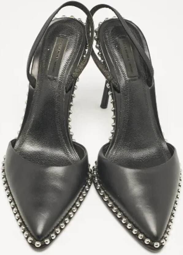 Alexander Wang Pre-owned Leather heels Black Dames