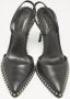 Alexander Wang Pre-owned Leather heels Black Dames - Thumbnail 1