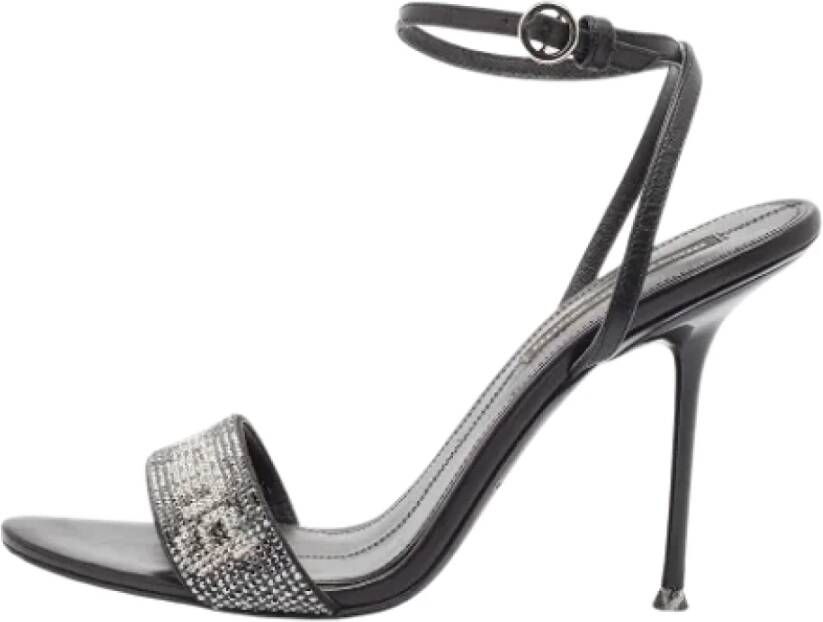 Alexander Wang Pre-owned Leather sandals Black Dames