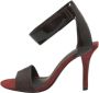 Alexander Wang Pre-owned Leather sandals Red Dames - Thumbnail 1