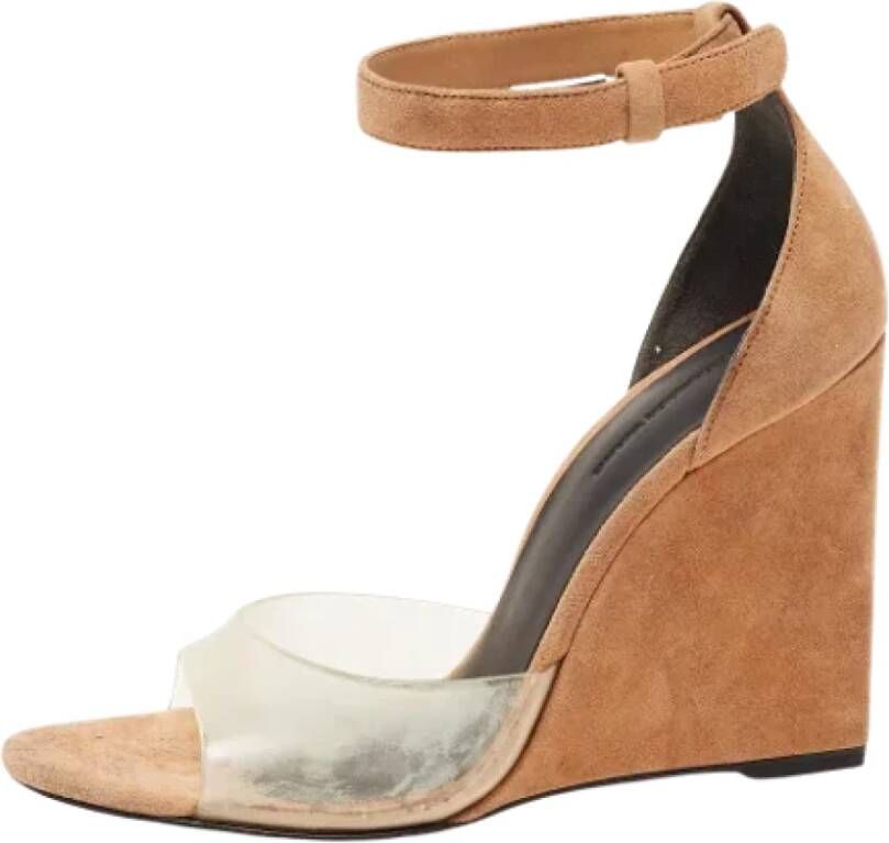 Alexander Wang Pre-owned Suede sandals Beige Dames