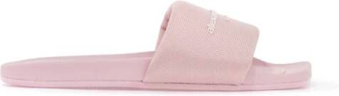 Alexander wang Slippers met merkband Pink Dames