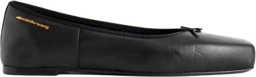 Alexander wang Zwarte Billie Flat Black Dames