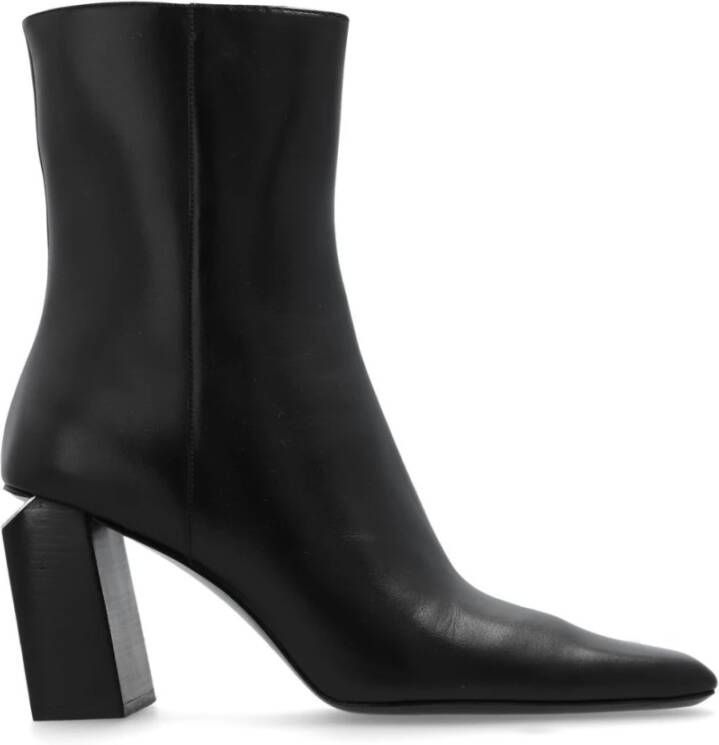 Alexander wang Zwarte Enkellaars Toni 85 Black Dames