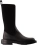 Alexander wang Boots Detroit Sock Boots Leather Black in zwart - Thumbnail 1