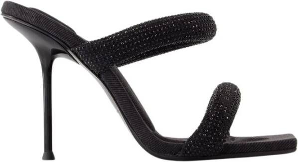 Alexander wang Sandalen Julie Tubular Sandal Synthetic Black in zwart