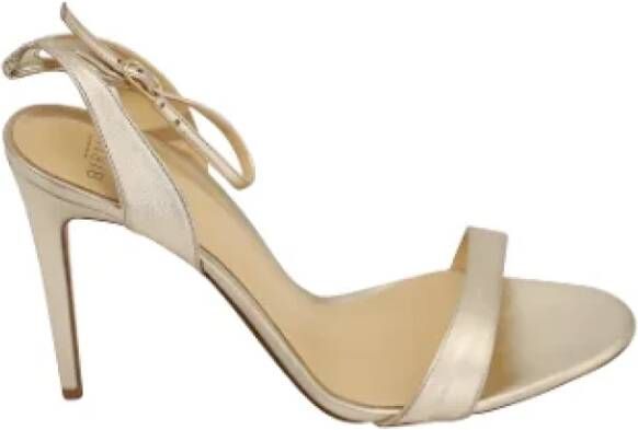 Alexandre Birman Leather sandals Beige Dames