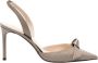 Alexandre Birman Nappa Leren Rekenmachine Stijl Schoenen Gray Dames - Thumbnail 1